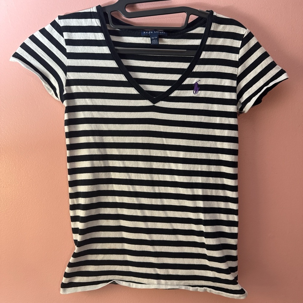 Polo Ralph Lauren Striped V-Neck T-Shirt